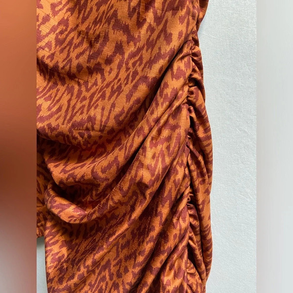 WILFRED ARITZIA ONE SHOULDER  RHAPSODY DRESS SZ 8 - Picture 6 of 13